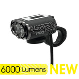 CANOPUS PRO 6000LM Bicycle Headlight