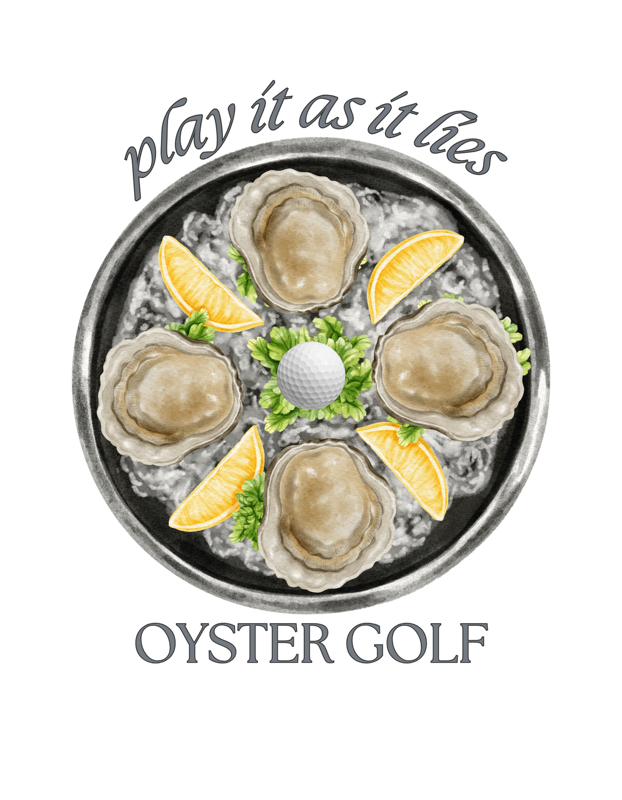 'play it as it lies' pocket tee