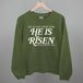 He Is Not Here For He Has Risen (Cream)