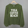 Yoga Coffee Beach (White)