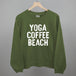 Yoga Coffee Beach (White)