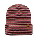 Classic Cuffed Beanie, Multi Color Knit Winter Hats