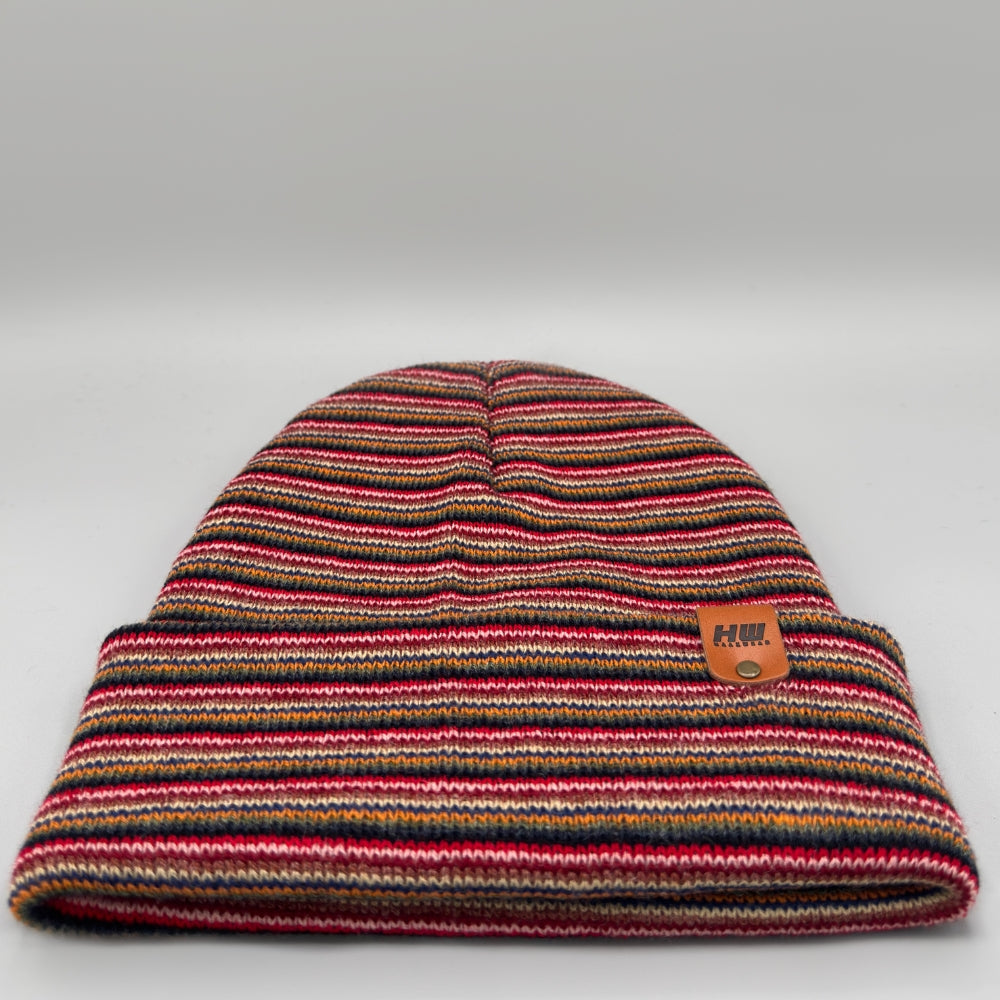 Classic Cuffed Beanie, Multi Color Knit Winter Hats