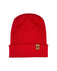 NEW HAAKWEAR H-Stitch Cuffed Beanie - Designed and Made in USA (Patented Design) - Scarlet Red