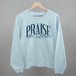 Praise The Lord Blue Script