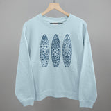 Blue Floral Surfboards