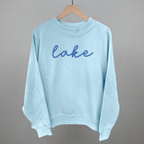 Lake Blue Script