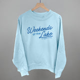 Weekends At The Lake Blue