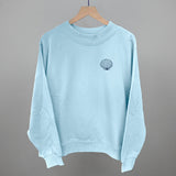 Speckled Seashell (Navy Blue) (Left Chest)
