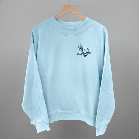 Oh Shucks Oysters (Navy Blue) (Left Chest)