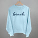 Beach (Blue Script)