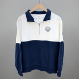 Speckled Seashell (Navy Blue) (Left Chest)