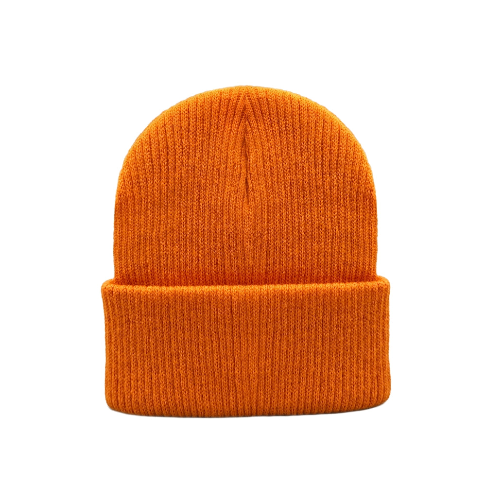 Classic Cuffed Beanie, Kids Knit Beanie, No Logo