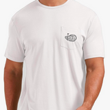 'play it as it lies' pocket tee