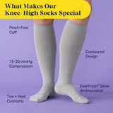 Knee-High Compression Socks – Solid