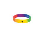 Rainbow Silicone Wristband