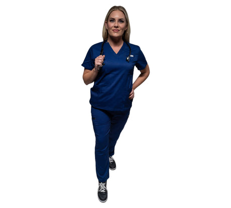 MJ V-Neck Scrub Top (Unisex)