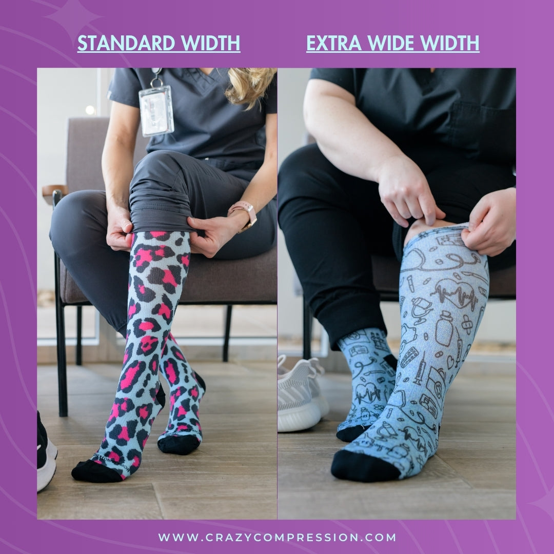 Zigzag Dots - (Standard & Extra Wide)