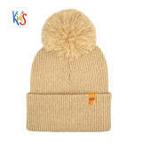 Classic Cuffed Beanie, Kids Pom Pom Beanie