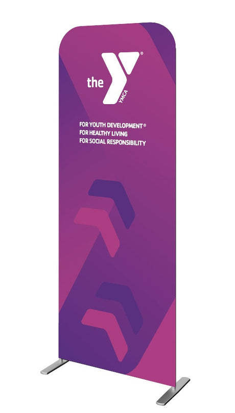 92" Tall Standing Banner - Double Sided