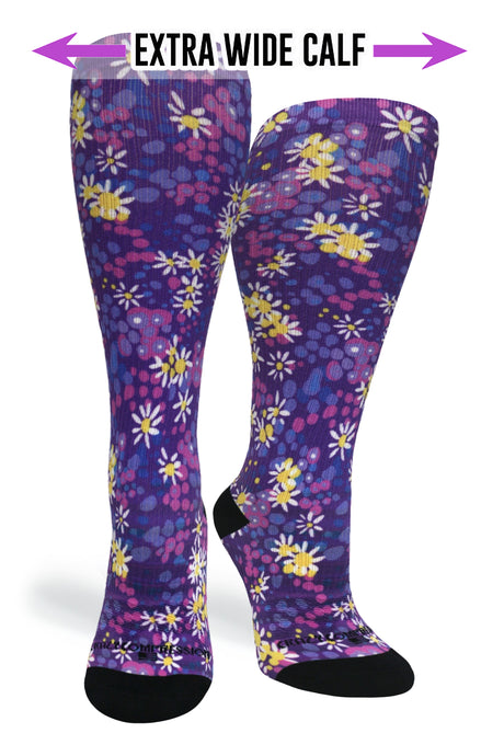 Purple Petals - (Standard & Extra Wide)