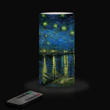 van Gogh Over the Rhone 6" LED Candle – Battery Operated, Flickering