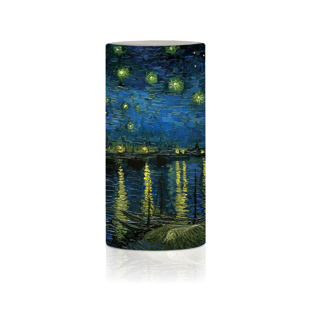 van Gogh Over the Rhone 6" LED Candle – Battery Operated, Flickering