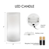 van Gogh Over the Rhone 6" LED Candle – Battery Operated, Flickering