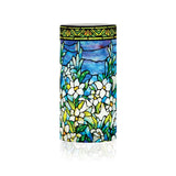 Tiffany Field of Lilies 6"  LED Candle – Battery Operated