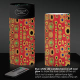 Klimt Hope II 6"  LED Candle – Battery Operated