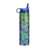 24 oz Water Bottle - van Gogh "Irises"