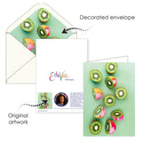 EttaVee Fruit - Boxed Blank Note Cards – Set of 16 in a Keepsake Gift Box