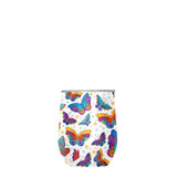 12 oz Stemless Wine Tumbler - Laurel Burch "Mariposas"