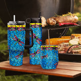 Tiffany Dragonfly - Purple Insulated Drinkware Set of 3, 1 per size