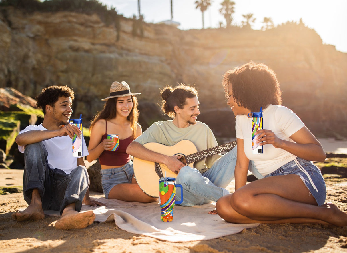 30 oz Tumbler - Frank Lloyd Wright "March Balloons"