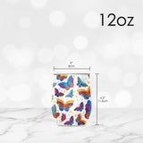 12 oz Stemless Wine Tumbler - Laurel Burch "Mariposas"