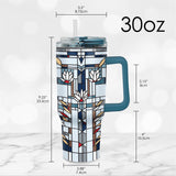 30 oz Tumbler - Frank Lloyd Wright "Waterlilies"