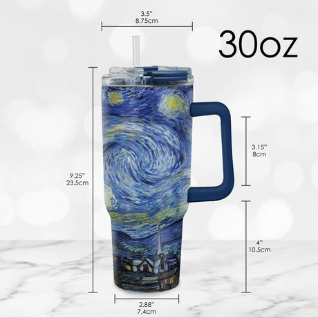 30 oz Tumbler - van Gogh "Starry Night"