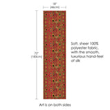 Klimt Hope II Long Sheer Scarf – Lightweight, Elegant, Silky-Soft