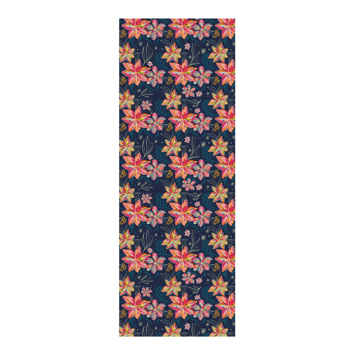 EttaVee's Bold Flowers Silk Blend Shawl – Lightweight Dressy Wrap for Women