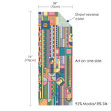 Frank Lloyd Wright Saguaro Forms Silk Blend Shawl – Lightweight & Elegant Evening Wrap