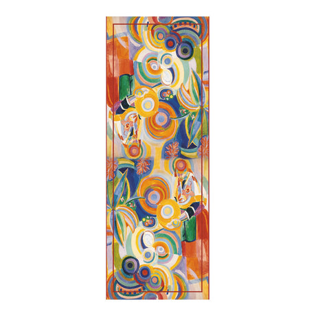 Delaunay Portuguese Woman Silk Blend Shawl – Lightweight Dressy Wrap for Women