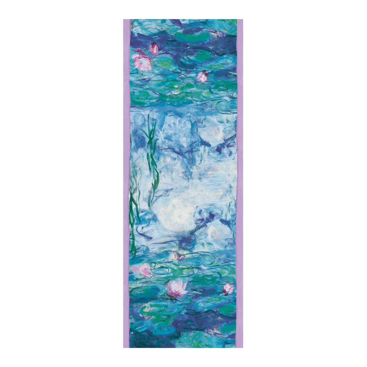 Monet Nympheas Silk Blend Shawl – Lightweight Dressy Wrap for Women