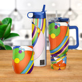 12 oz Stemless Wine Tumbler - Frank Lloyd Wright "March Balloons"