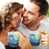 van Gogh Starry Night Fine Art Mug – 11 oz Porcelain Coffee Cup