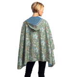 William Morris Golden Lily Womens Rain Cape - Rainproof Breathable Rain Poncho
