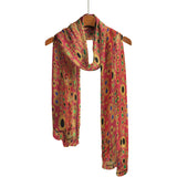 Klimt Hope II Long Sheer Scarf – Lightweight, Elegant, Silky-Soft