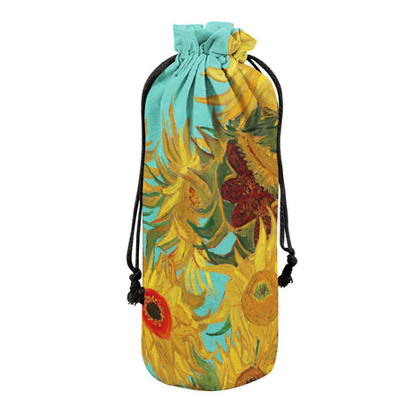 van Gogh Sunflowers Oversized Beach Towel - Microfiber, Quick-Dry