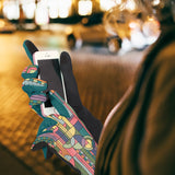 Frank Lloyd Wright Saguaro Forms Womens Touch Screen Gloves - One Size Fits All