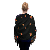 Laurel Burch Orange Blossoms Silk Blend Shawl – Lightweight Dressy Wrap for Women